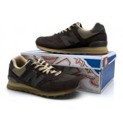 Chaussure New Balance 574 Marron Pour Homme Pas Cher